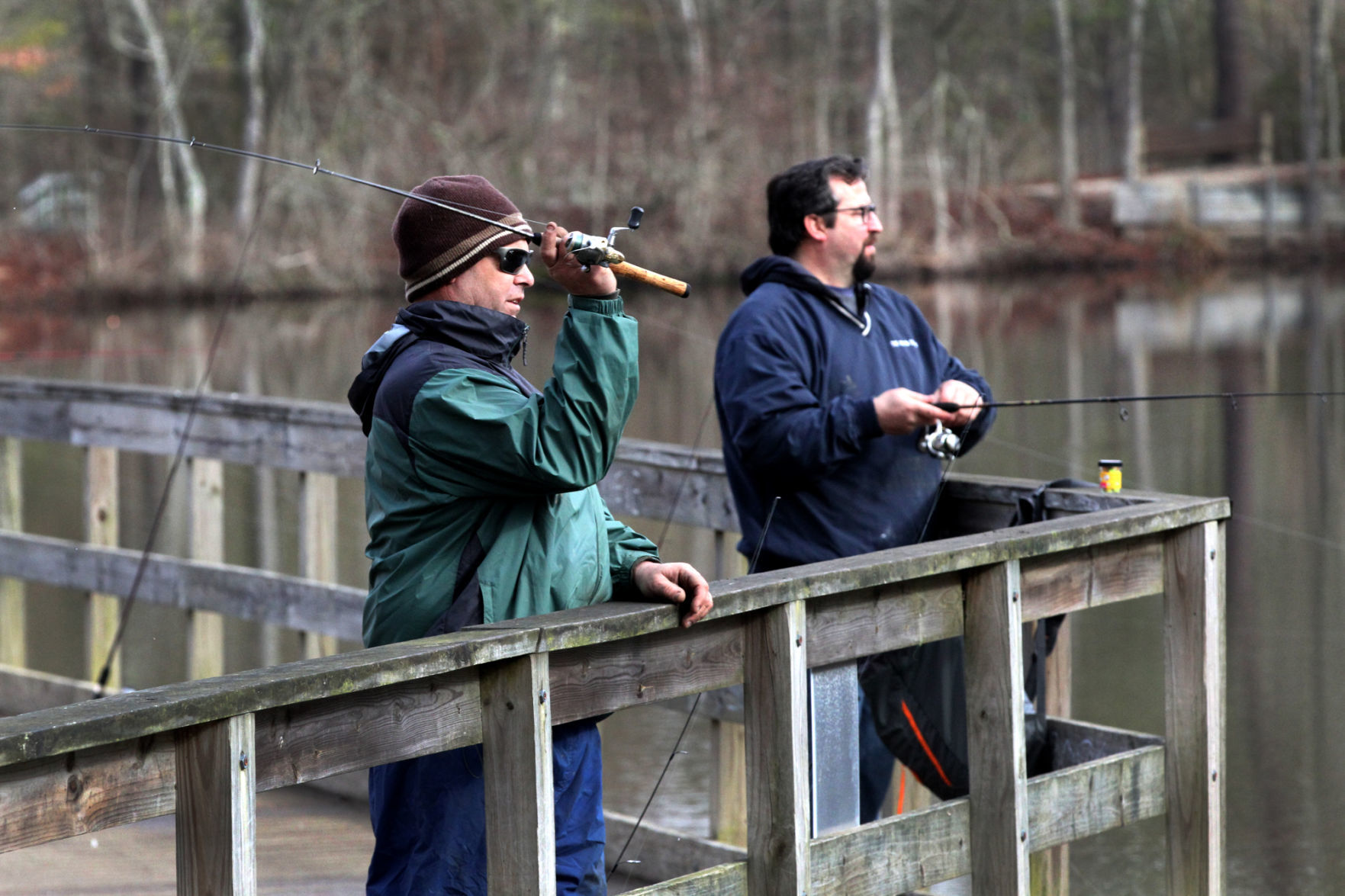 Trout fishing at Birch Grove